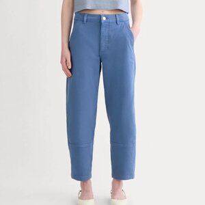 EVERLANE Utility Barrel Pants Cornflower - New w/tags.